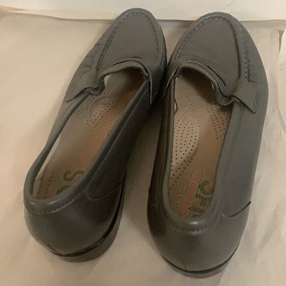 SAS‎ TRIPAD LEATHER SILVER METALLIC SHOES SIZE 8 - Picture 2 of 6
